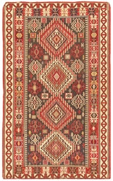 Pasargad Kilim Kilim 014290 Brown